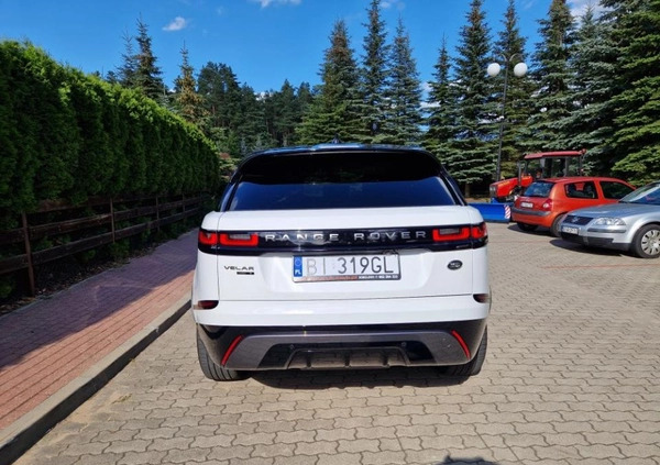 Land Rover Range Rover Velar cena 215000 przebieg: 39000, rok produkcji 2020 z Białystok małe 232